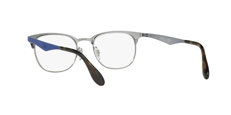 Ray - Ban Unisex RX6346 2911 Montature da vista Metallo Blu Squadrata miniatura 3