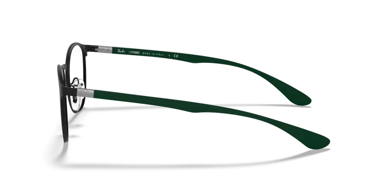 Ray - Ban Unisex RX6355 3098 Montature da vista Metallo Nero Pantos miniatura 3