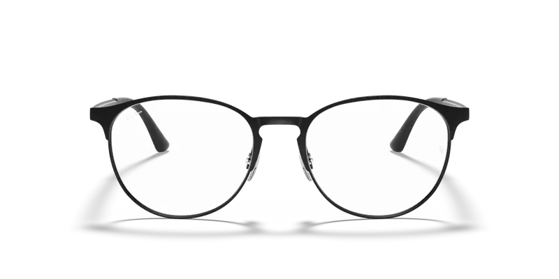 Ray - Ban Unisex RX6375 2944 Montature da vista Metallo Nero Trasparente Pantos Normale miniatura 2