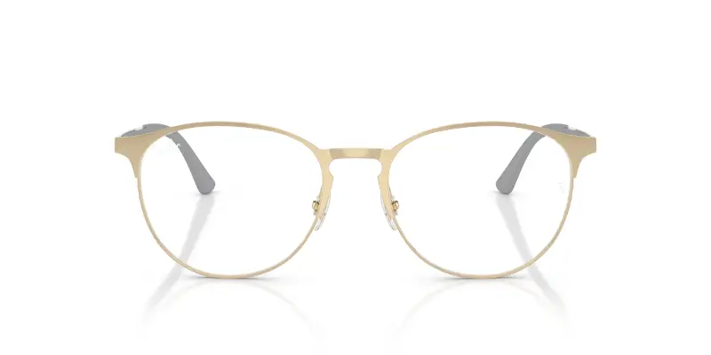 Unisex RX6375 2993 Montature da vista Metallo Oro Trasparente Pantos Normale miniatura 3