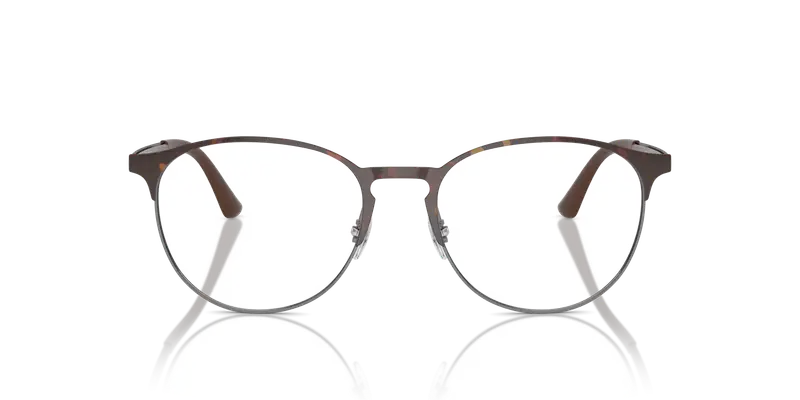 Ray - Ban Unisex RX6375 3172 Montature da vista Metallo Tartaruga Trasparente Pantos Normale miniatura 2