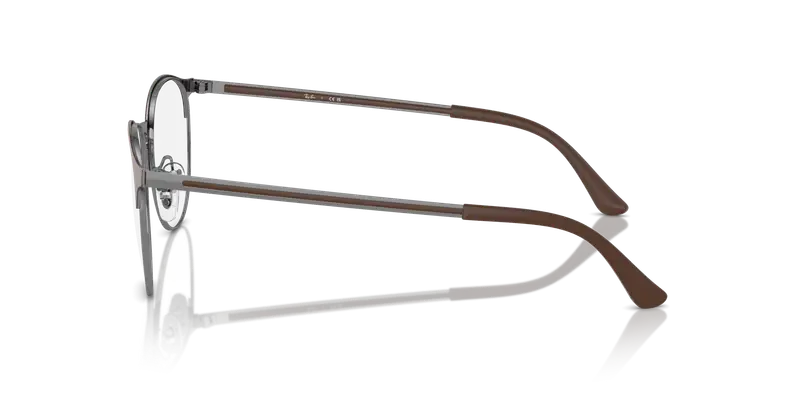 Ray - Ban Unisex RX6375 3172 Montature da vista Metallo Tartaruga Trasparente Pantos Normale miniatura 3