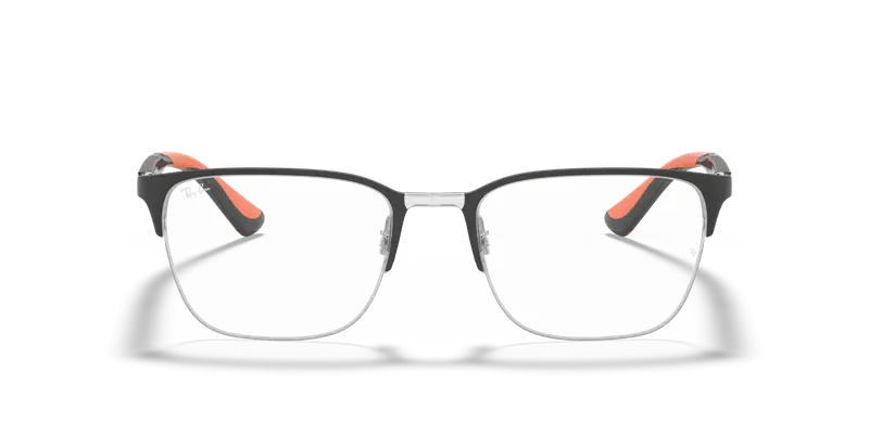 Ray - Ban Unisex RX6428 3004 Montature da vista Metallo Grigio Squadrata miniatura 2