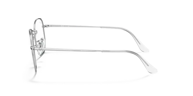 Ray - Ban Unisex RX6448 HEXAGONAL 2501 Montature da vista Metallo Argento Trasparente Geometrica Normale miniatura 3