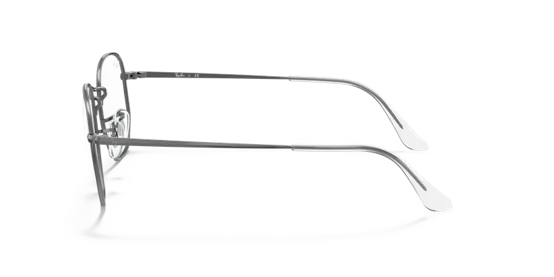 Ray - Ban Unisex RX6448 HEXAGONAL 2502 Montature da vista Metallo Grigio Trasparente Geometrica Normale miniatura 3