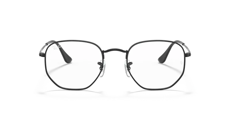 Ray - Ban Unisex RX6448 HEXAGONAL 2509 Montature da vista Metallo Nero Trasparente Geometrica Normale miniatura 2