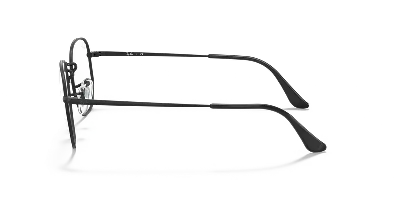 Ray - Ban Unisex RX6448 HEXAGONAL 2509 Montature da vista Metallo Nero Trasparente Geometrica Normale miniatura 3