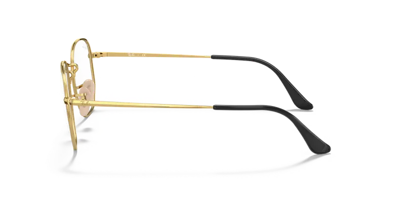 Ray - Ban Unisex RX6448 HEXAGONAL 2991 Montature da vista Metallo Nero Trasparente Geometrica Normale miniatura 3