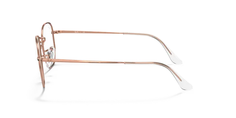 Ray - Ban Unisex RX6448 HEXAGONAL 3094 Montature da vista Metallo Oro Trasparente Geometrica Normale miniatura 3