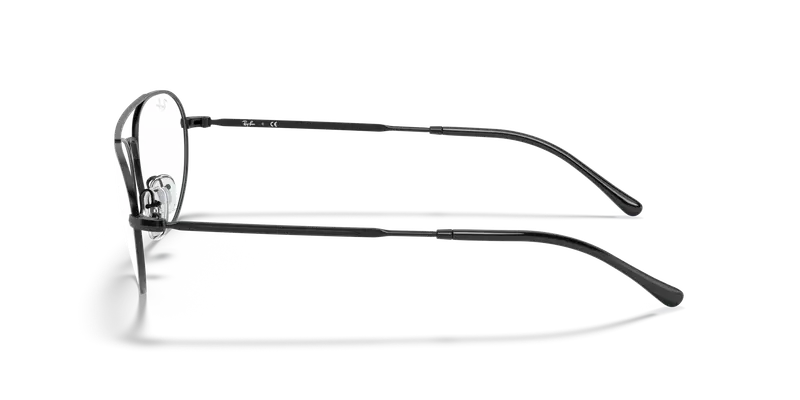 Ray - Ban Unisex RX6454 2509 Montature da vista Metallo Nero Rotonda miniatura 3