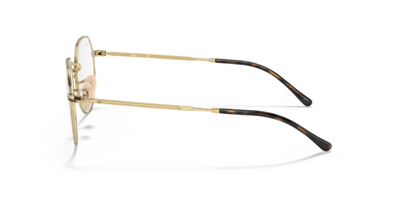 Ray - Ban Unisex RX6465 JACK 2945 Montature da vista Metallo Tartaruga Trasparente Geometrica Normale miniatura 3