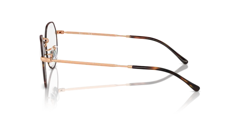 Ray - Ban Unisex RX6465 JACK 3176 Montature da vista Metallo Havana Trasparente Geometrica Normale miniatura 3