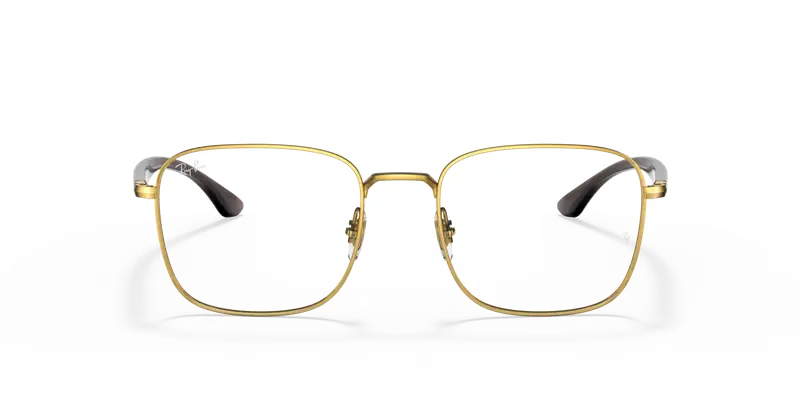 Ray - Ban Unisex RX6469 2500 Montature da vista Metallo Oro Squadrata miniatura 2