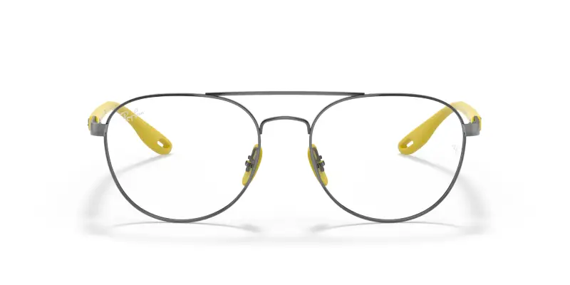 Unisex RX6473M F065 Montature da vista Metallo Canna di fucile Pantos miniatura 3