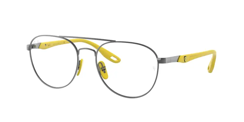 Unisex RX6473M F065 Montature da vista Metallo Canna di fucile Pantos