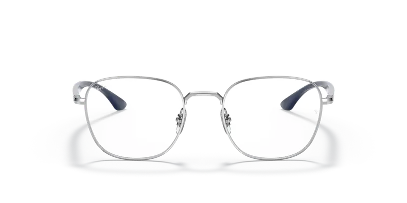 Ray - Ban Unisex RX6477 2501 Montature da vista Metallo Argento Squadrata miniatura 2