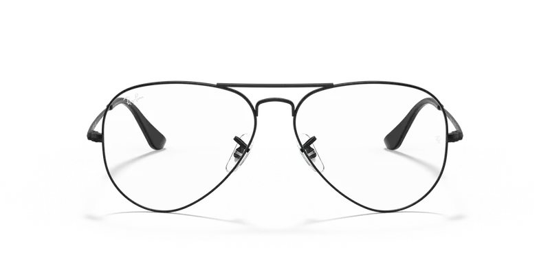 Ray - Ban Unisex RX6489 AVIATOR 2503 Montature da vista Metallo Nero Trasparente Pilot Normale miniatura 2