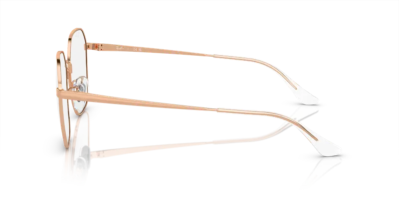 Ray - Ban Unisex RX6490D 3094 Montature da vista Metallo Oro Trasparente Geometrica Normale miniatura 3