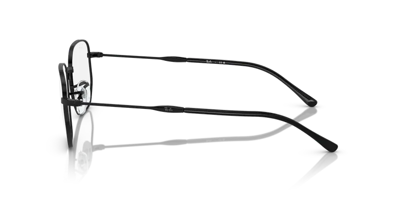 Ray - Ban Unisex RX6496 2509 Montature da vista Metallo Nero Trasparente Geometrica Normale miniatura 3