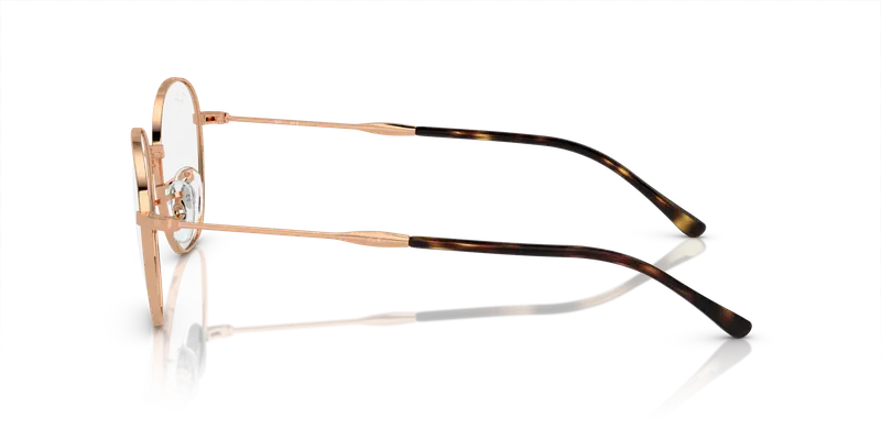 Ray - Ban Unisex RX6509 3094 Montature da vista Metallo Oro Trasparente Pantos Normale miniatura 3