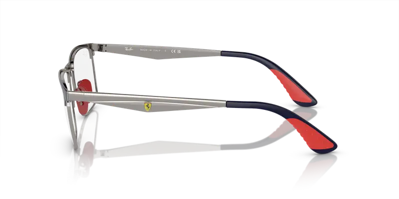 Ray - Ban Unisex RX6516M F086 Montature da vista Metallo Blu Trasparente Squadrata Normale miniatura 3