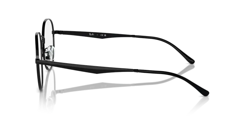 Ray - Ban Unisex RX6517D 2509 Montature da vista Metallo Nero Trasparente Pantos Normale miniatura 3