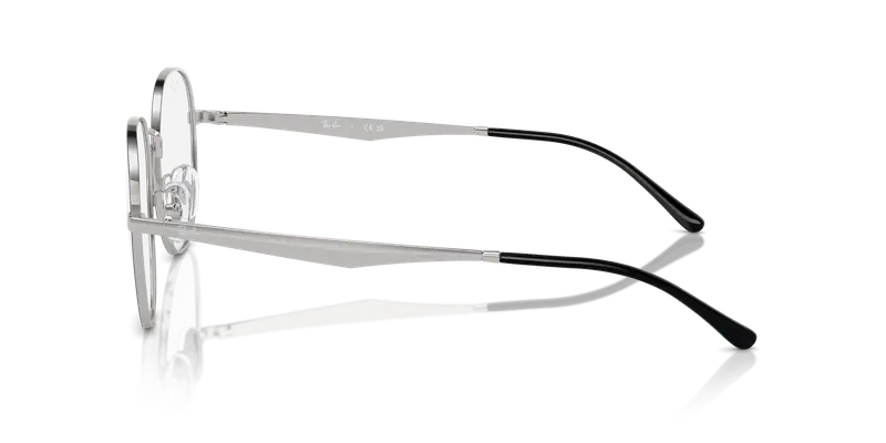 Ray - Ban Unisex RX6517D 2983 Montature da vista Metallo Nero Trasparente Pantos Normale miniatura 3