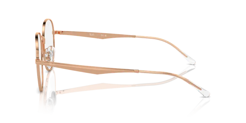 Ray - Ban Unisex RX6517D 3094 Montature da vista Metallo Oro Trasparente Pantos Normale miniatura 3