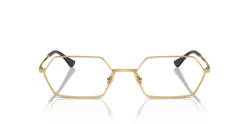 Unisex RX6528 YEVI 2500 Montature da vista Metallo Oro Trasparente Geometrica Normale miniatura 3