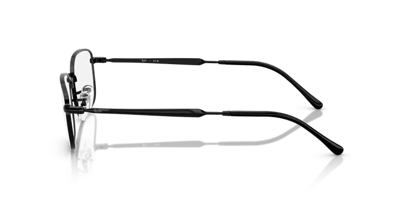 Ray - Ban Unisex RX6533 2509 Montature da vista Metallo Nero Trasparente Pillow Normale miniatura 3