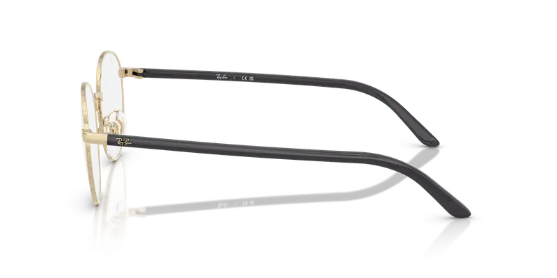 Ray - Ban Unisex RX6538D 2993 Montature da vista Metallo Oro Trasparente Pantos Normale miniatura 3