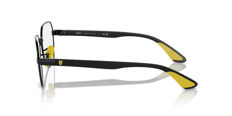 Ray - Ban Unisex RX6594M F094 Montature da vista Metallo Nero Trasparente Geometrica Normale miniatura 3