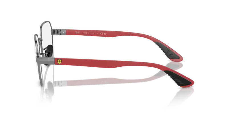 Ray - Ban Unisex RX6594M F096 Montature da vista Metallo Grigio Trasparente Geometrica Normale miniatura 3