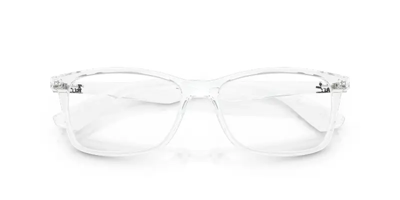 Unisex RX7047 2001 Montature da vista Iniettato Trasparente Trasparente Squadrata Normale miniatura 2