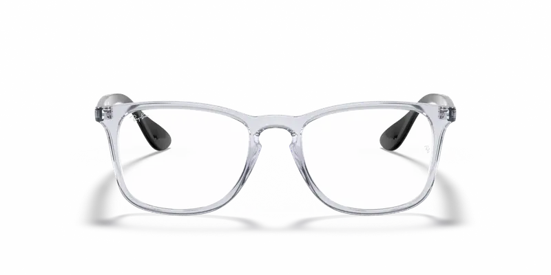 Ray - Ban Unisex RX7074 5943 Montature da vista Iniettato Trasparente Trasparente Squadrata Normale miniatura 2