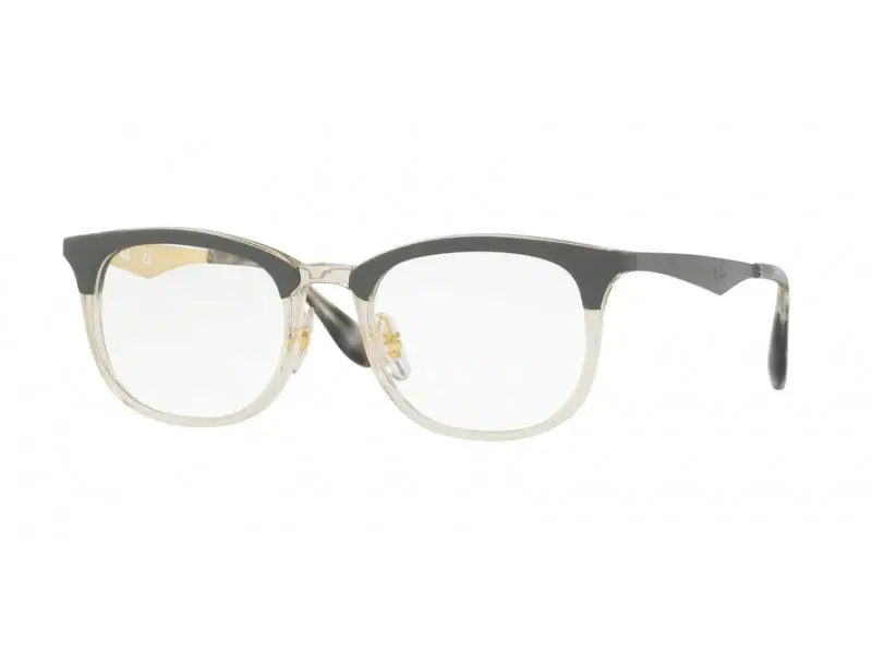 Ray - Ban Unisex RX7112 5686 Montature da vista Plastica Grigio  Squadrata