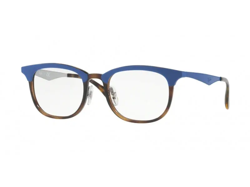 Ray - Ban Unisex RX7112 5729 Montature da vista Plastica Blu Squadrata