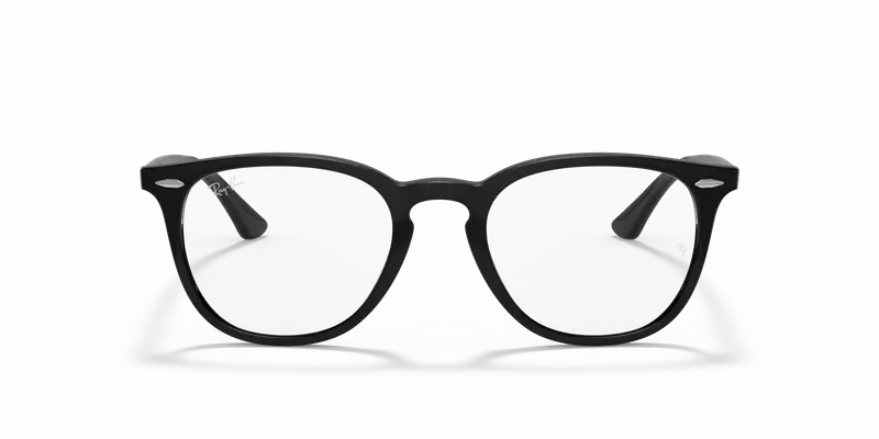 Ray - Ban Unisex RX7159 2000 Montature da vista Acetato Nero Trasparente Pantos Normale miniatura 2