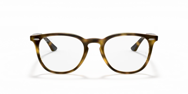 Ray - Ban Unisex RX7159 2012 Montature da vista Acetato Tartaruga Trasparente Pantos Normale miniatura 2