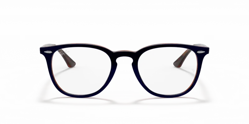 Ray - Ban Unisex RX7159 5910 Montature da vista Plastica Blu Pantos miniatura 2