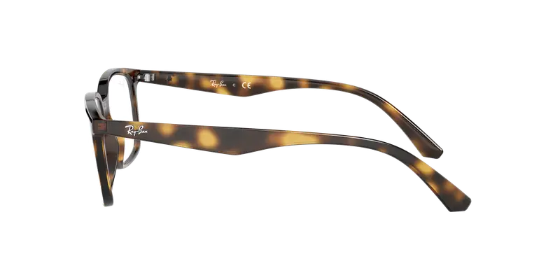 Ray - Ban Unisex RX7176 2012 Montature da vista Plastica Havana Squadrata miniatura 2