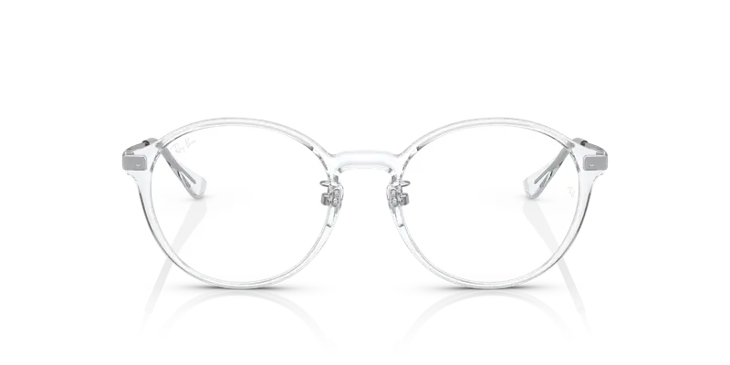 Ray - Ban Unisex RX7178D 2001 Montature da vista Iniettato Trasparente Trasparente Pantos Normale miniatura 2