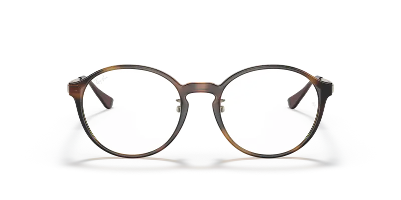 Ray - Ban Unisex RX7178D 2012 Montature da vista Iniettato Tartaruga Trasparente Pantos Normale miniatura 2