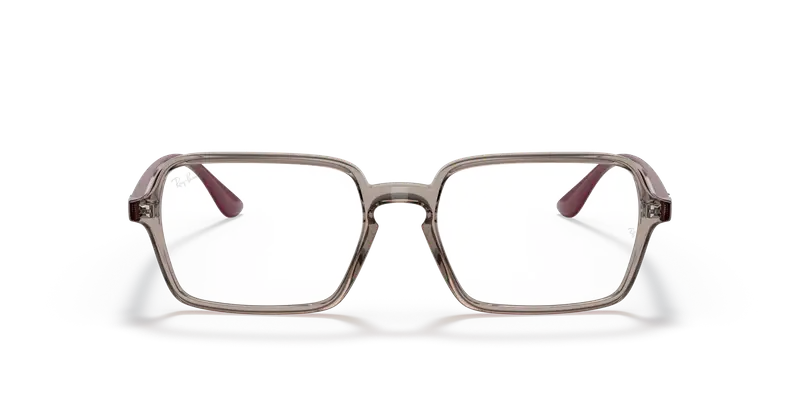 Ray - Ban Unisex RX7198 8083 Montature da vista Plastica Grigio Squadrata miniatura 2