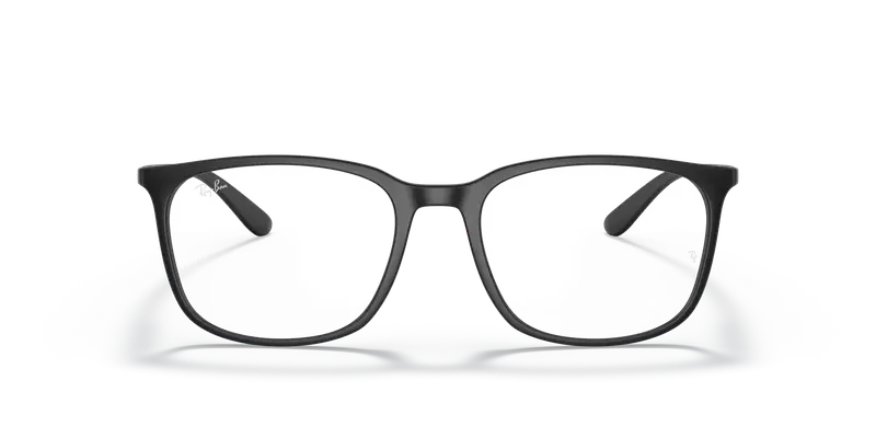 Ray - Ban Unisex RX7199 5204 Montature da vista Peek Nero Trasparente Squadrata Normale miniatura 2