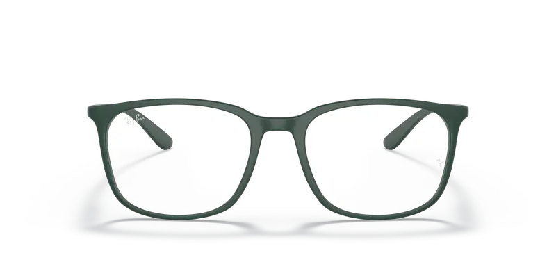 Ray - Ban Unisex RX7199 8062 Montature da vista Peek Verde Trasparente Squadrata Normale miniatura 2