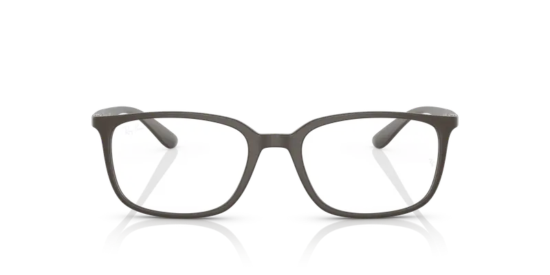 Ray - Ban Unisex RX7208 8063 Montature da vista Peek Marrone Trasparente Pillow Normale miniatura 2