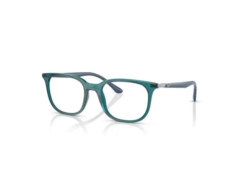 Ray - Ban Unisex RX7211  8206 Montature da vista Nylon Blu Trasparente Pillow Normale