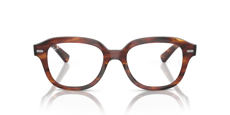 Ray - Ban Unisex RX7215 ERIK 2144 Montature da vista Acetato Marrone Trasparente Squadrata Normale miniatura 2