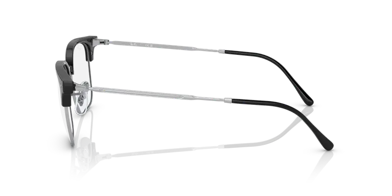 Ray - Ban Unisex RX7216 New clubmaster 2000 Montature da vista Plastica Nero Squadrata miniatura 3